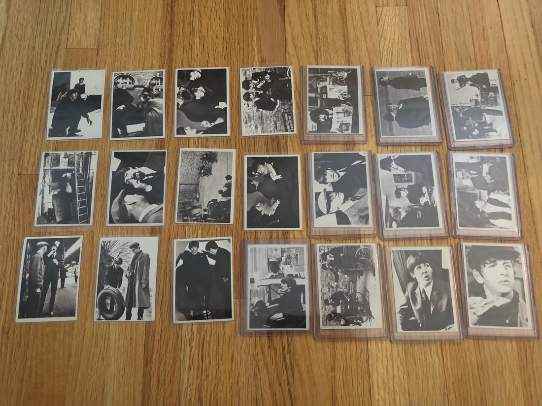 21 BEATLES COLLECTOR CARDS (1 of 2)