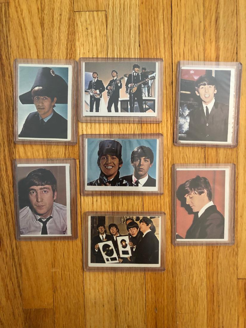 7 BEATLES COLLECTOR CARDS
