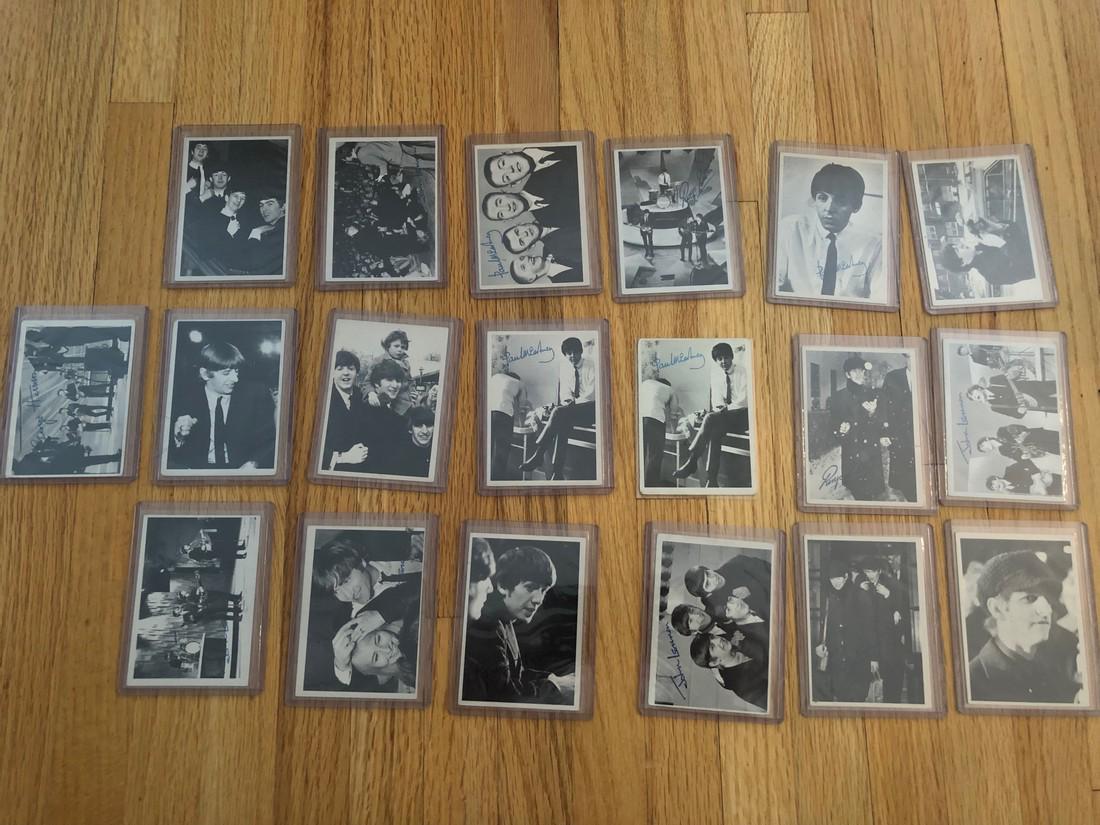 19 BEATLES COLLECTOR CARDS (1 of 2)