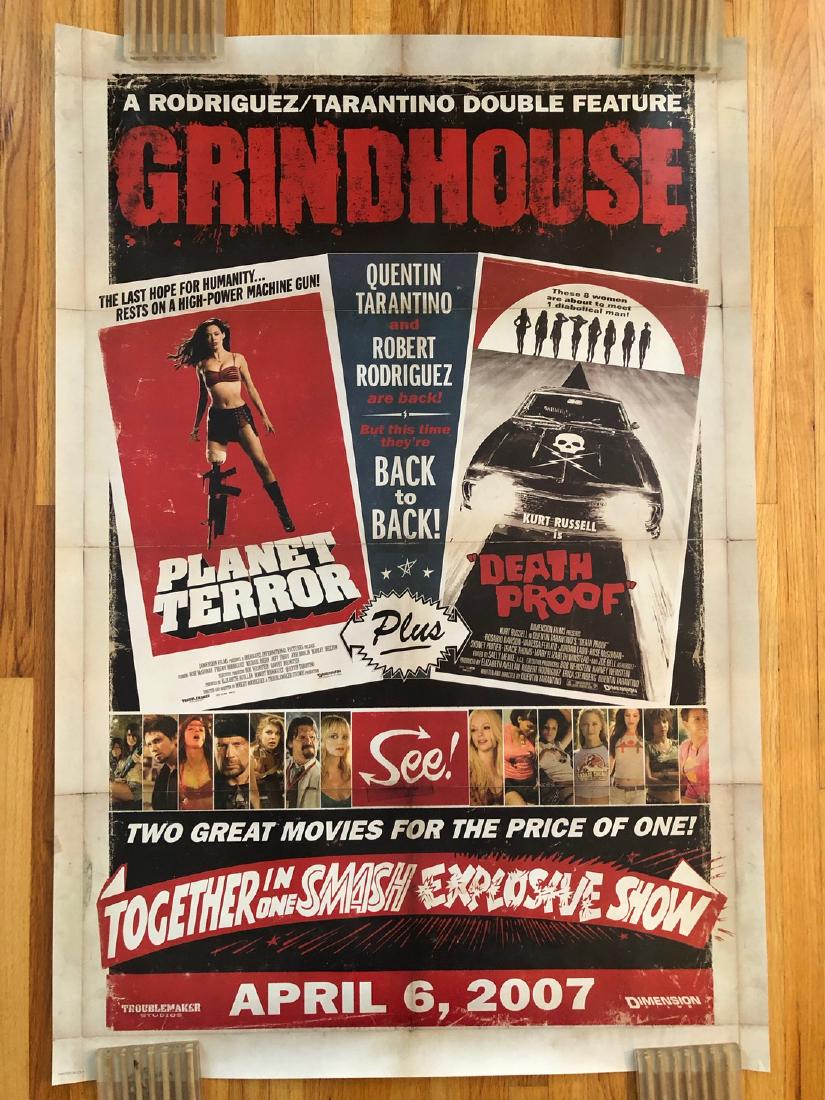 QUENTIN TARANTINO GRINDHOUSE MOVIE POSTER. PLANET (1 of 1)