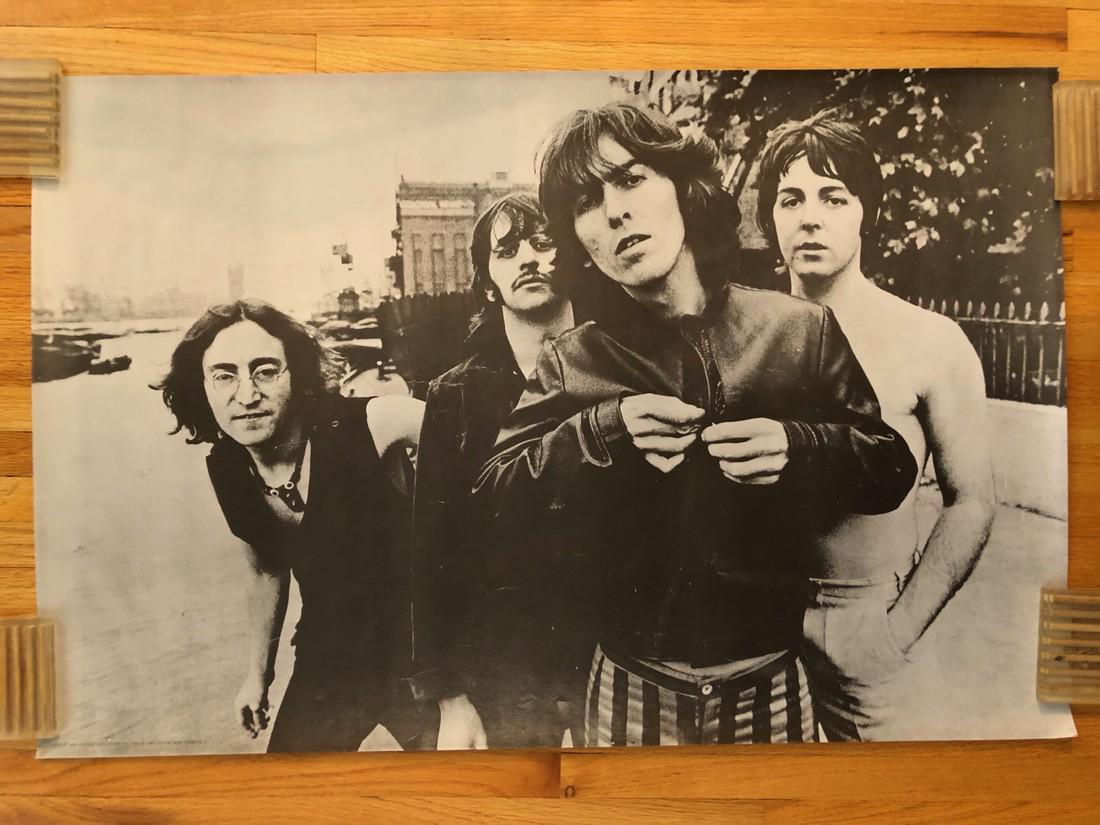 THE BEATLES - A MAD DAY OUT 1960’s PANDORA PRODUCTIONS: THE BEATLES - A MAD DAY OUT 1960’s PANDORA PRODUCTIONS. Found in a collection of posters from the 1970’s. Slight creasing, edge - wear may be present. Litho 24 x 36 Reserve: $5.00 Shipping: Domest