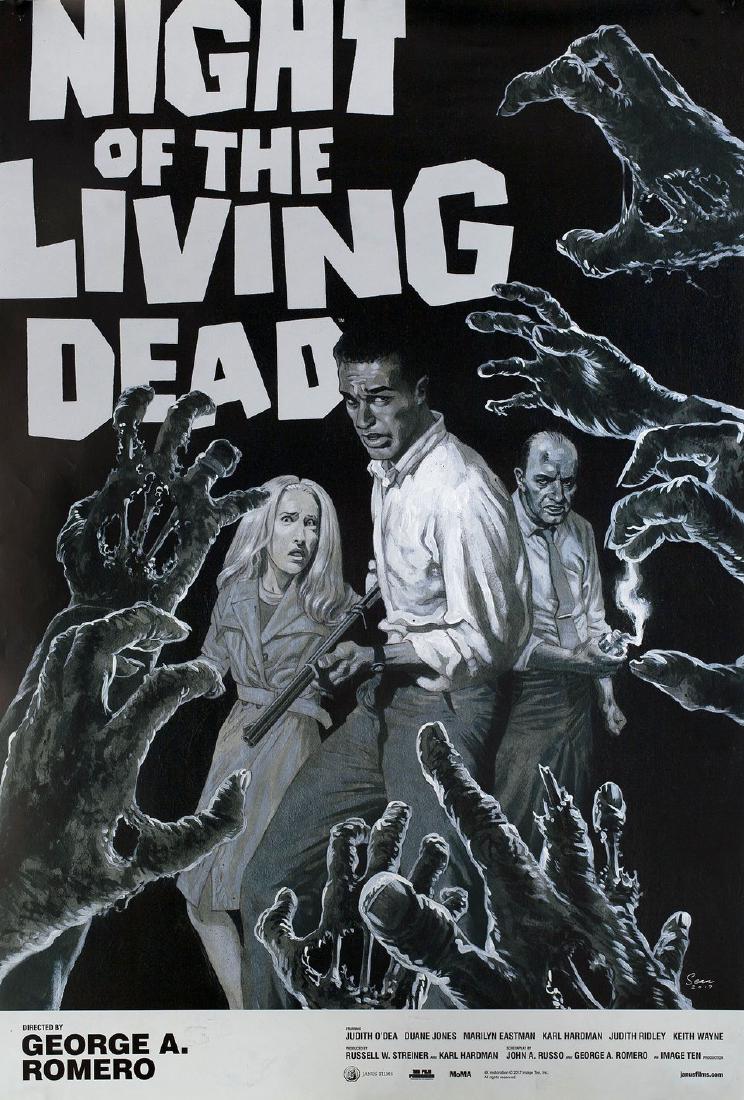 Night of the Living Dead R2017 U.S. One Sheet Poster (1 of 1)