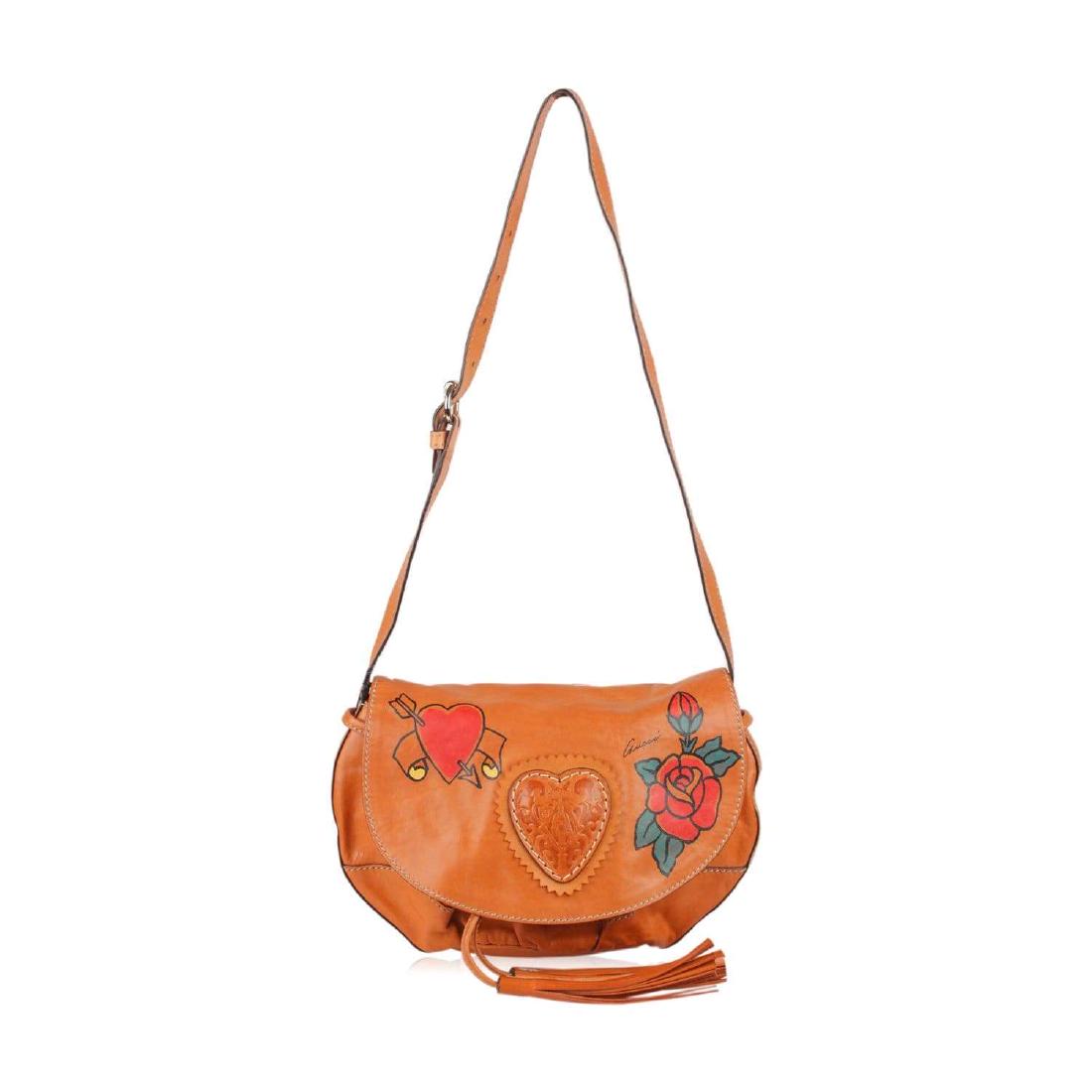 Gucci Tribeca Tattoo Style Shoulder Bag with Tassels (1 of 12)