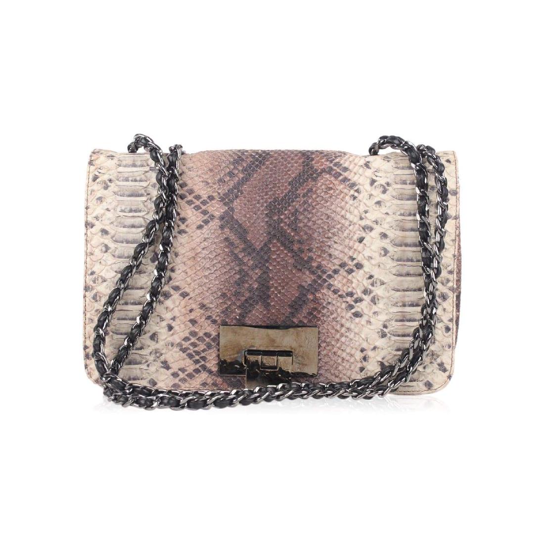 Stuart Weitzman for Russell Bromley Shoulder Bag: MATERIAL: Leather COLOR: Gray MODEL: Shoulder Bag GENDER: Women SIZE: Medium Condition CONDITION DETAILS: B :GOOD CONDITION - Some light wear of use - some normal wear of use on leather on the reverse