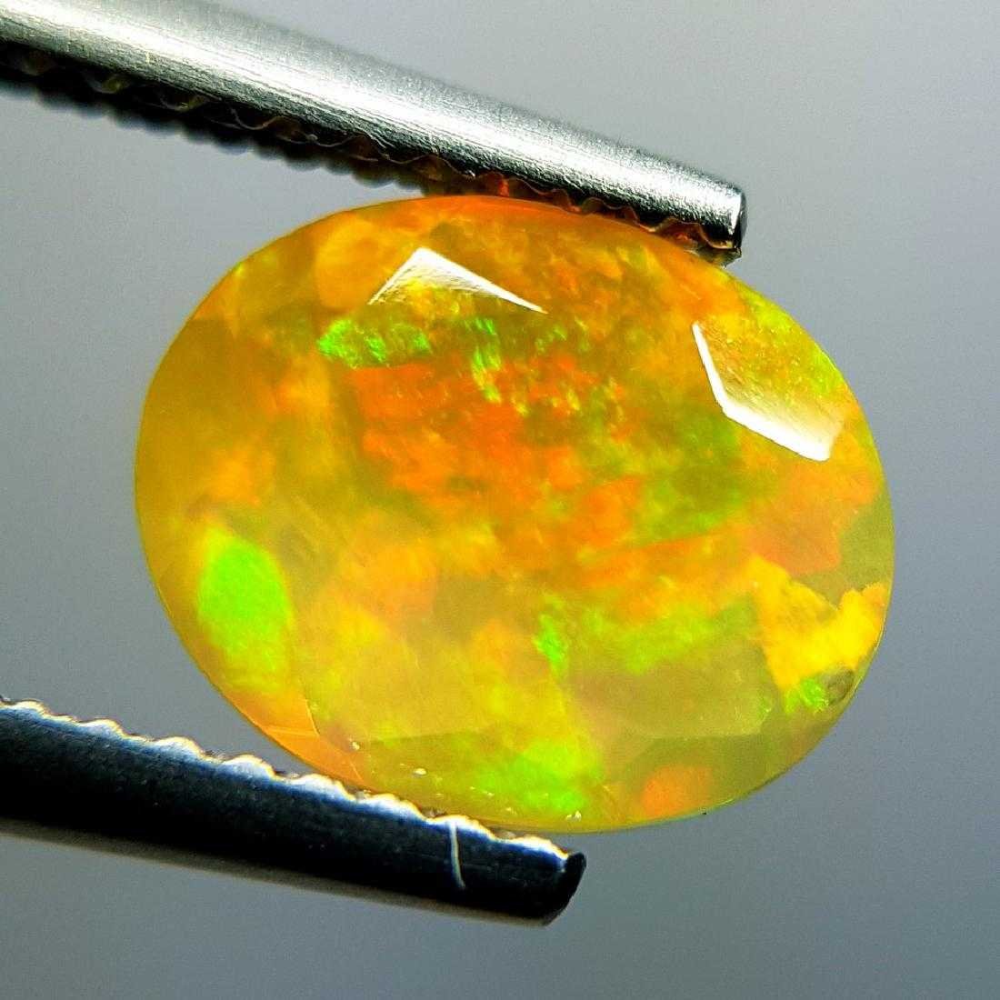 1.31 ct Awesome Fire Oval Cut Natural Opal (1 of 10)