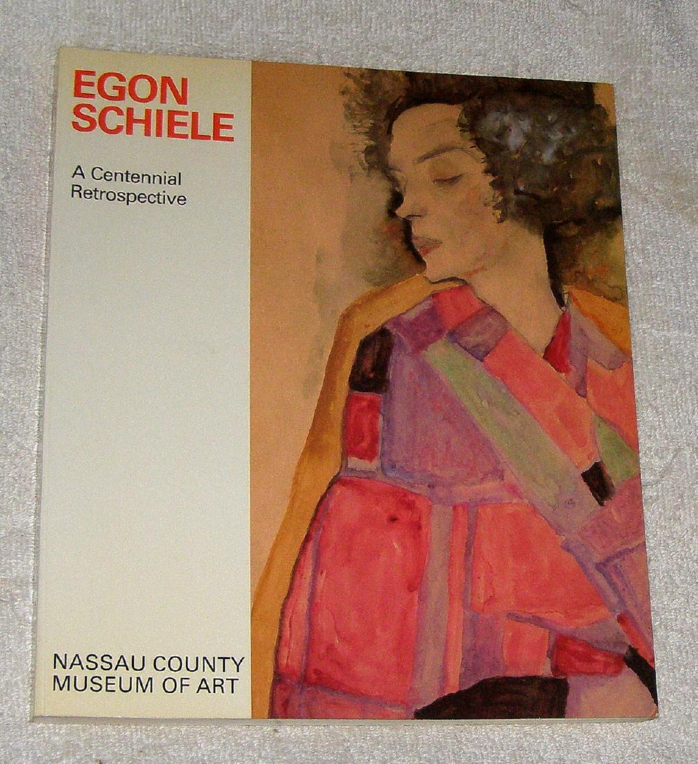 EGON SCHIELE : A CENTENNIAL RETROSPECTIVE: EGON SCHIELE : A CENTENNIAL RETROSPECTIVE Serge Sabarsky Nassau County Museum of Art First Ed. 1990 Biographical history of Schiele life and work and critical essay oh paintings. Beautiful color repro