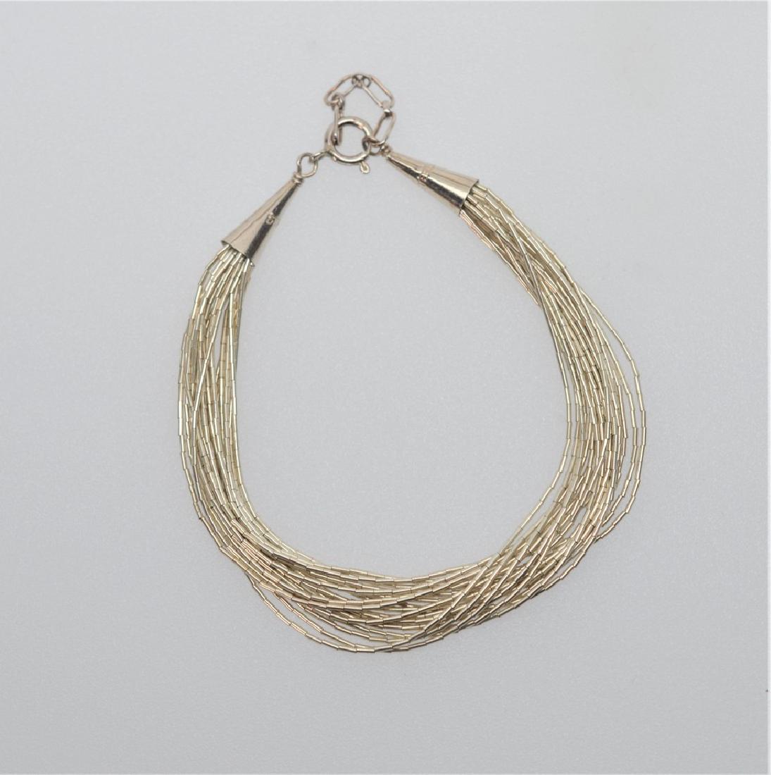 Sterling Silver "Liquid Silver" Bracelet (1 of 2)