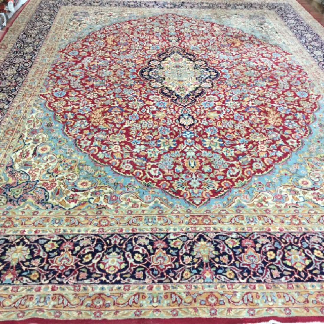 Antique Persian Kirman Rug-4573 (1 of 6)