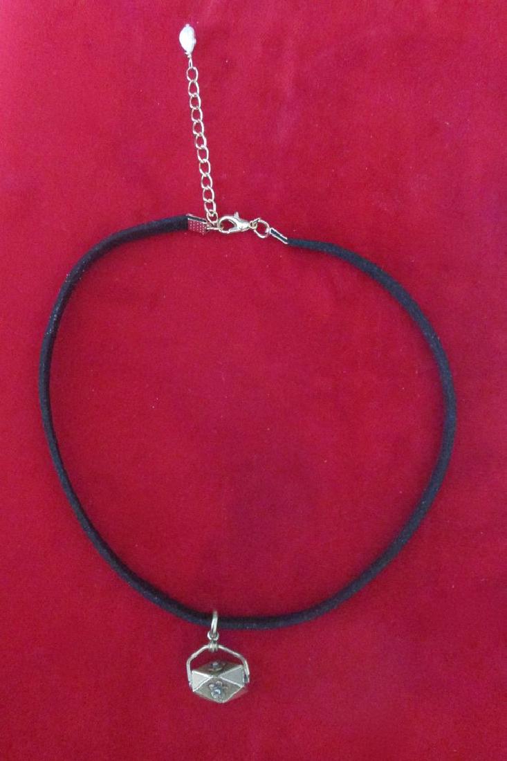 Victorian Swivel Gold-Plated Penant Choker/Necklace (1 of 5)