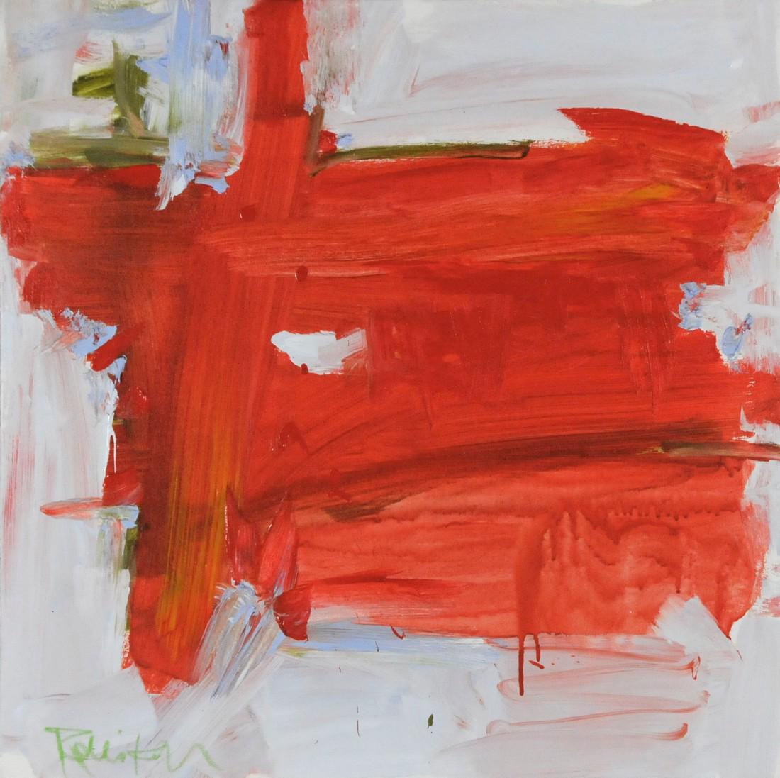 Robbie Kemper Painting Squarish Orange (1 of 6)