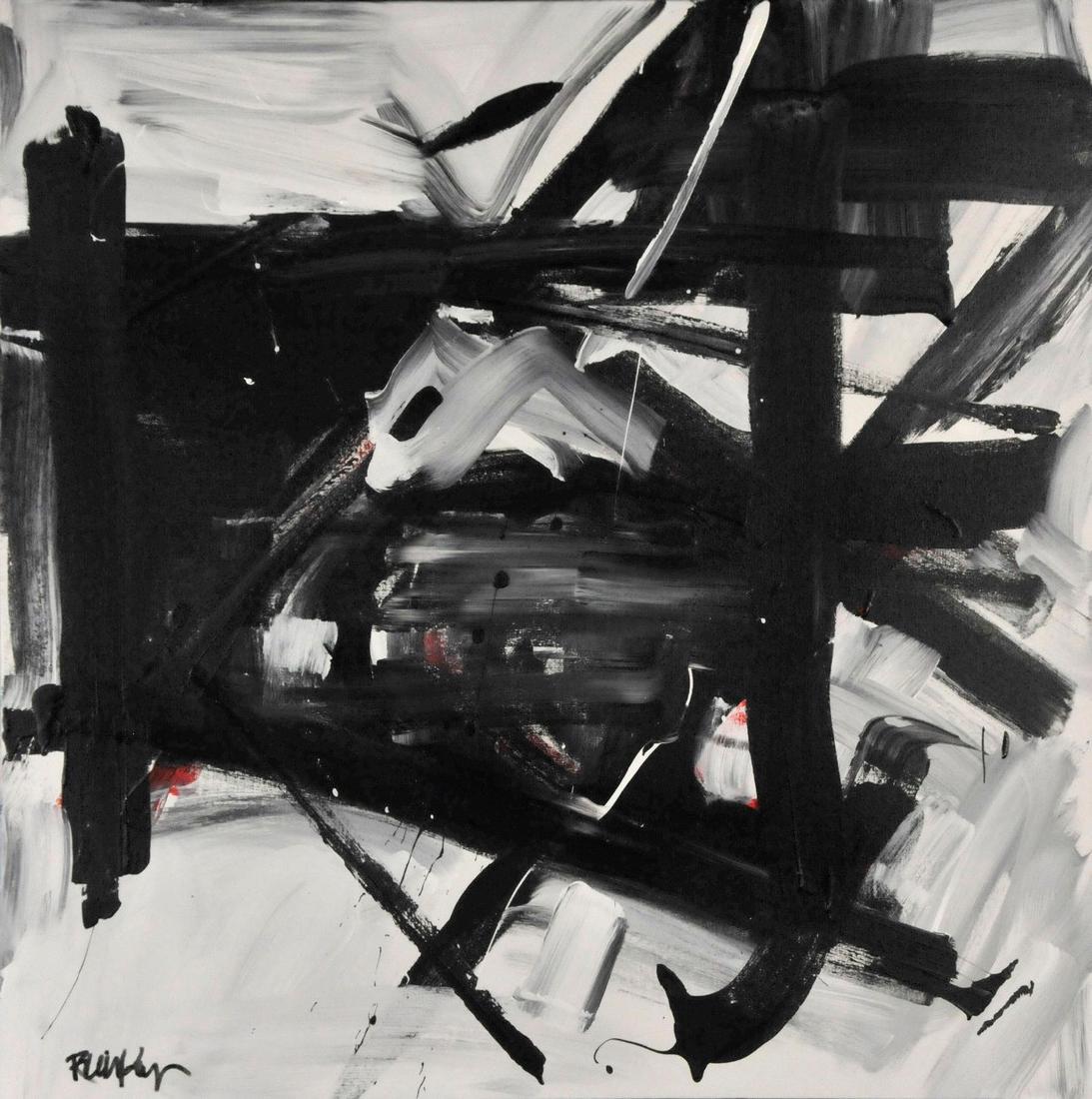 Robbie Kemper Painting A Little Red under BW (1 of 7)