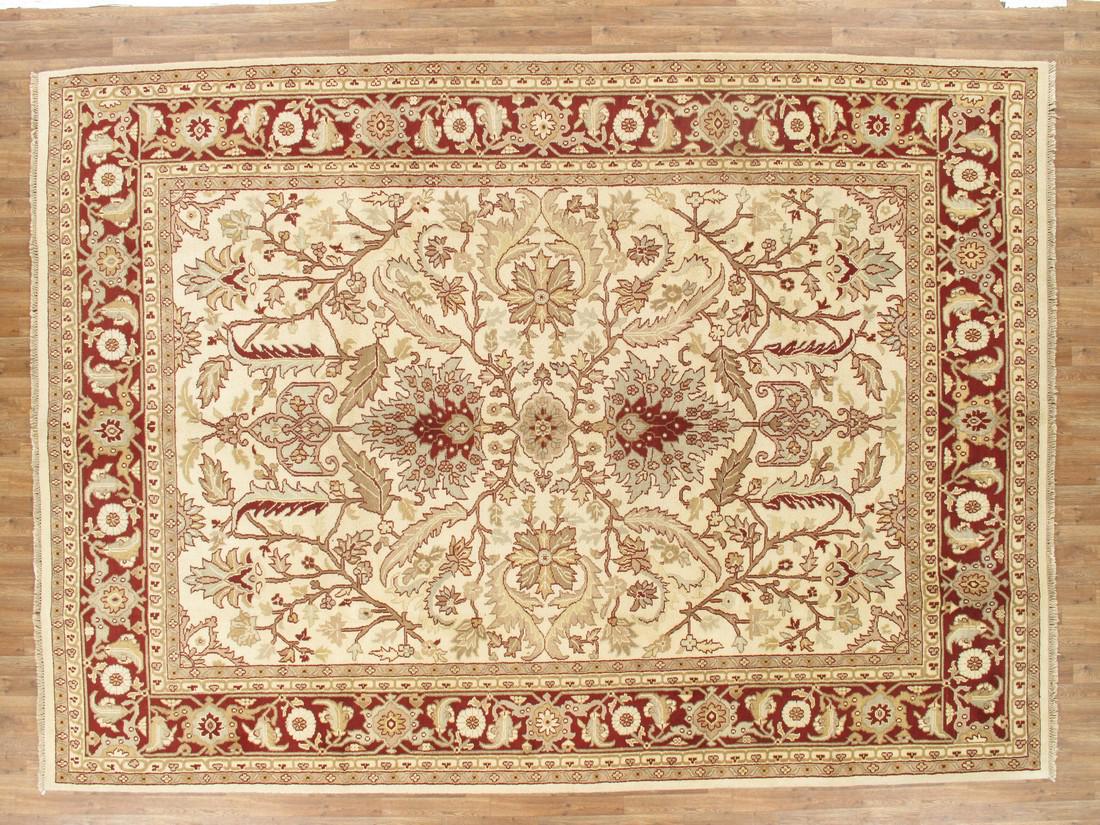 10 x 14 Semi-Antique Indo Agra Rug 10'2" x 14'4" (1 of 8)