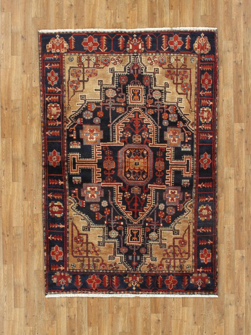 5 x 7 Persian Hamadan Rug 4'6" x 6'9" (1 of 5)