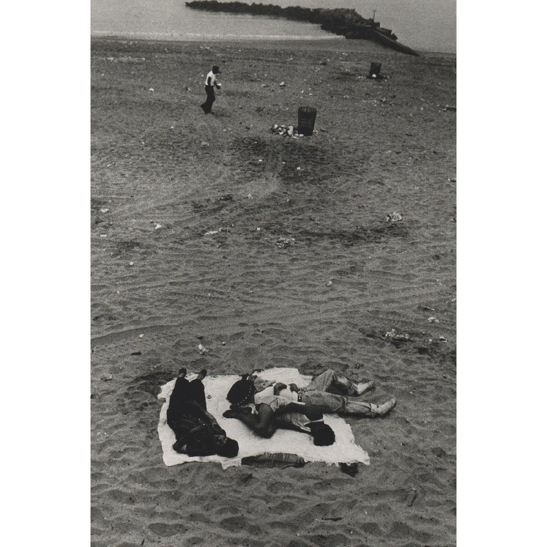 ROBERT FRANK - Coney Island: Artist: ROBERT FRANK Print Title: Coney Island Medium: Sheet-fed Gravure Printing Date: 1970's Printed in Switzerland Image Size approx: 6.75 x 10 inches Robert Frank (b. 1924) is an American photogra
