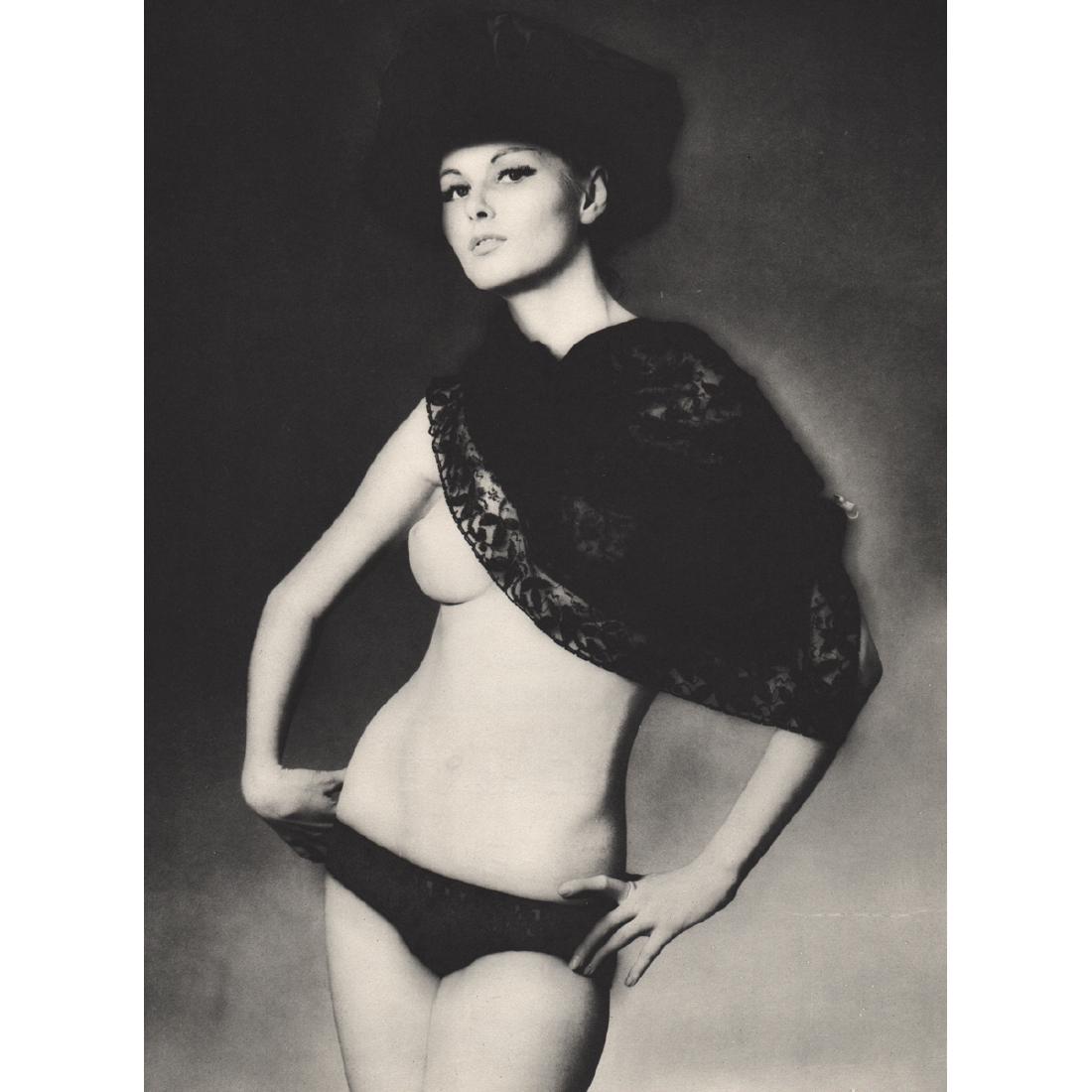 SAM HASKINS - Helmi: Artist: SAM HASKINS Print Title: Helmi Medium: Sheet-fed Gravure Printing Date: 1960's Printed in the USA Image Size: 10 X 13.5 inches Sam Haskins (1926-2009) was a British photographer, born and rais