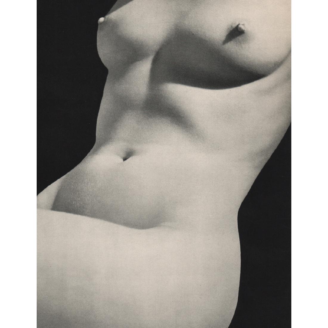 ROGER SCHALL - Nude Torso: Artist: ROGER SCHALL Print Title: Nude Torso Medium: Sheet-Fed Gravure Printing Date: 1950's Printed in France Image Size approx: 7.5 X 9.75 inches Roger Schall (1904-1995) was a French photographer a
