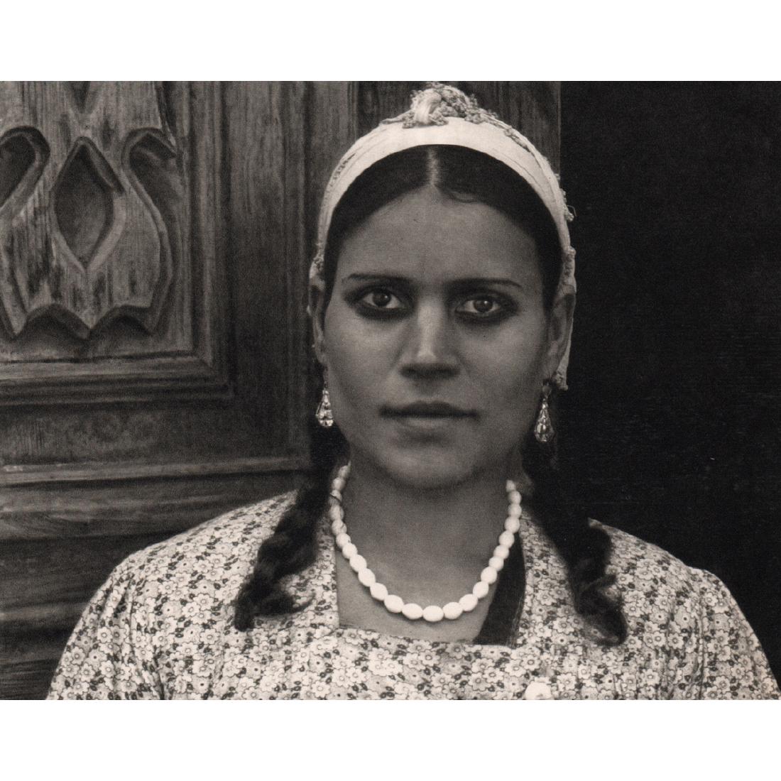 PAUL STRAND - Galia Aitah, Attar Farm, Delta: Artist: PAUL STRAND Print Title: Galia Aitah, Attar Farm, Delta Medium: Sheet-Fed Gravure Printing Date: 1960's Printed in Germany Image Size: 7.75 X 6 inches Paul Strand (1890–1976) was an American