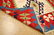 CAUCASIAN KILIM RUG 3.9x6.10 COLORFUL NATURAL WOOL - 10