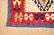 CAUCASIAN KILIM RUG 3.9x6.10 COLORFUL NATURAL WOOL - 4