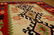 CAUCASIAN KILIM RUG 3.9x6.10 COLORFUL NATURAL WOOL - 9