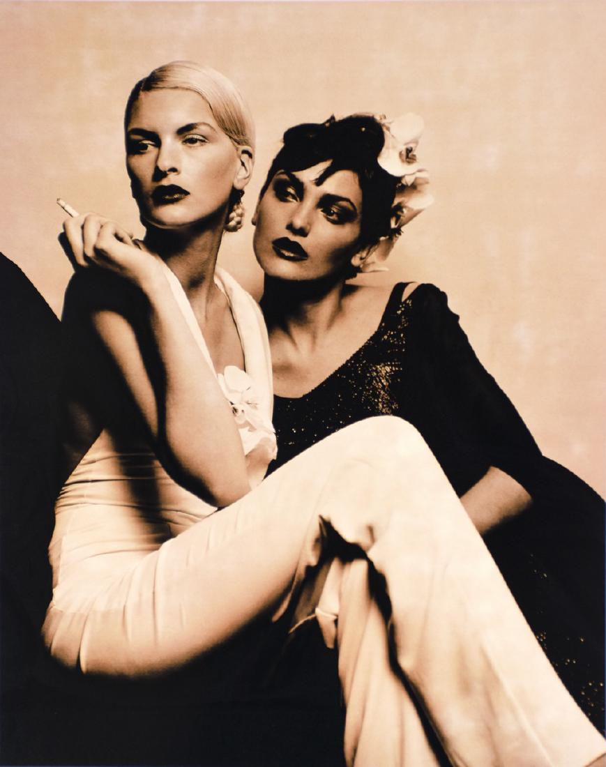 KARL LAGERFELD - Gianfranco Ferre', Vogue 1997: Artist: Karl Lagerfeld Title: Gianfranco Ferre', Vogue 1997 Date Printed: 1999 Medium: Photolithograph Scheufelen 250 g/m2 Printer Location: Printed in Berlin 1999 -Vogue Lumited Edition Mount Size: 5