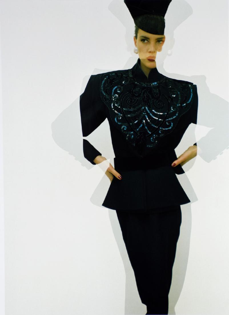 DAVID SEIDNER - Silhouetten Spiel, Polatov Vogue 1984: Artist: David Seidner Title: Silhouetten Spiel, Polatov Vogue 1984 Date Printed: 1999 Medium: Photolithograph Scheufelen 250 g/m2 Printer Location: Printed in Berlin 1999 -Vogue Lumited EditionPrinted