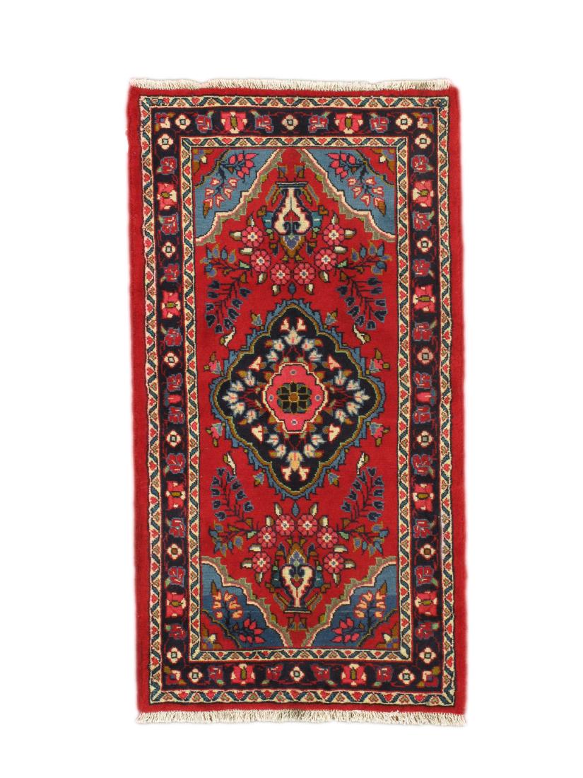 3 x 5 Semi-Antique Persian Hamadan Rug 2'8" x 5' (1 of 5)