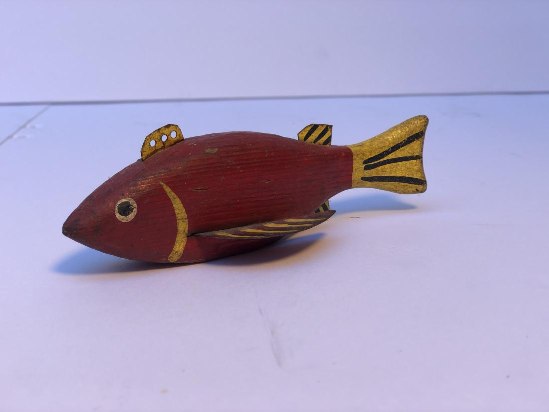 Red Ice Fishing Decoy (1 of 3)