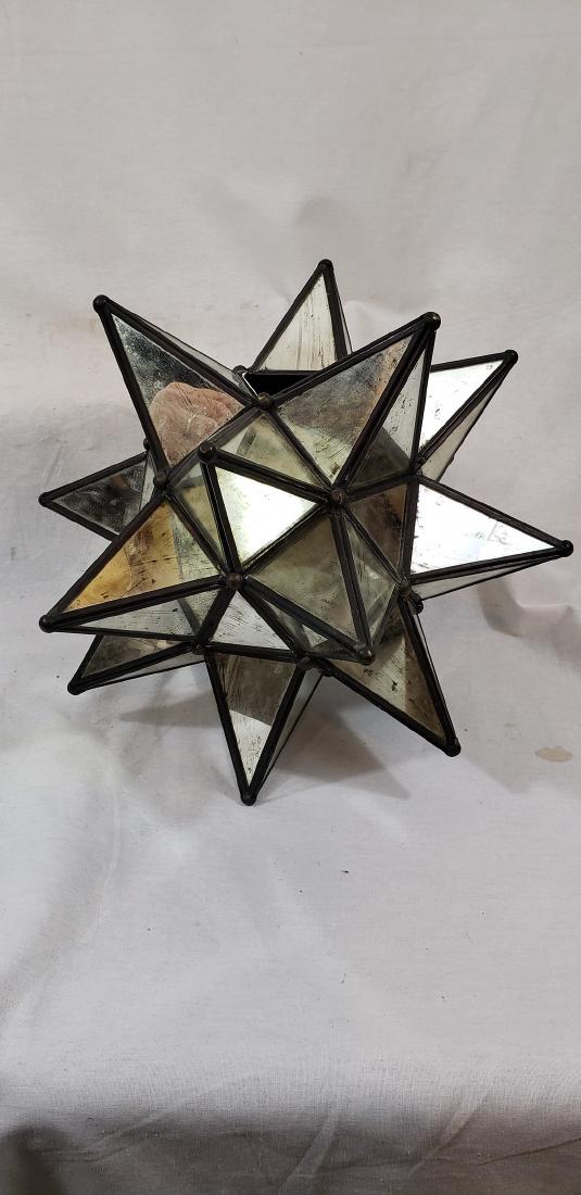Vintage Moravian star candle holder. 20th century. (1 of 5)
