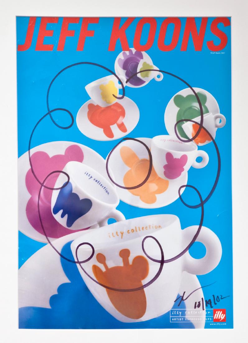 Jeff Koons, After Marker on lithograph  Untitled (Illy (1 of 2)