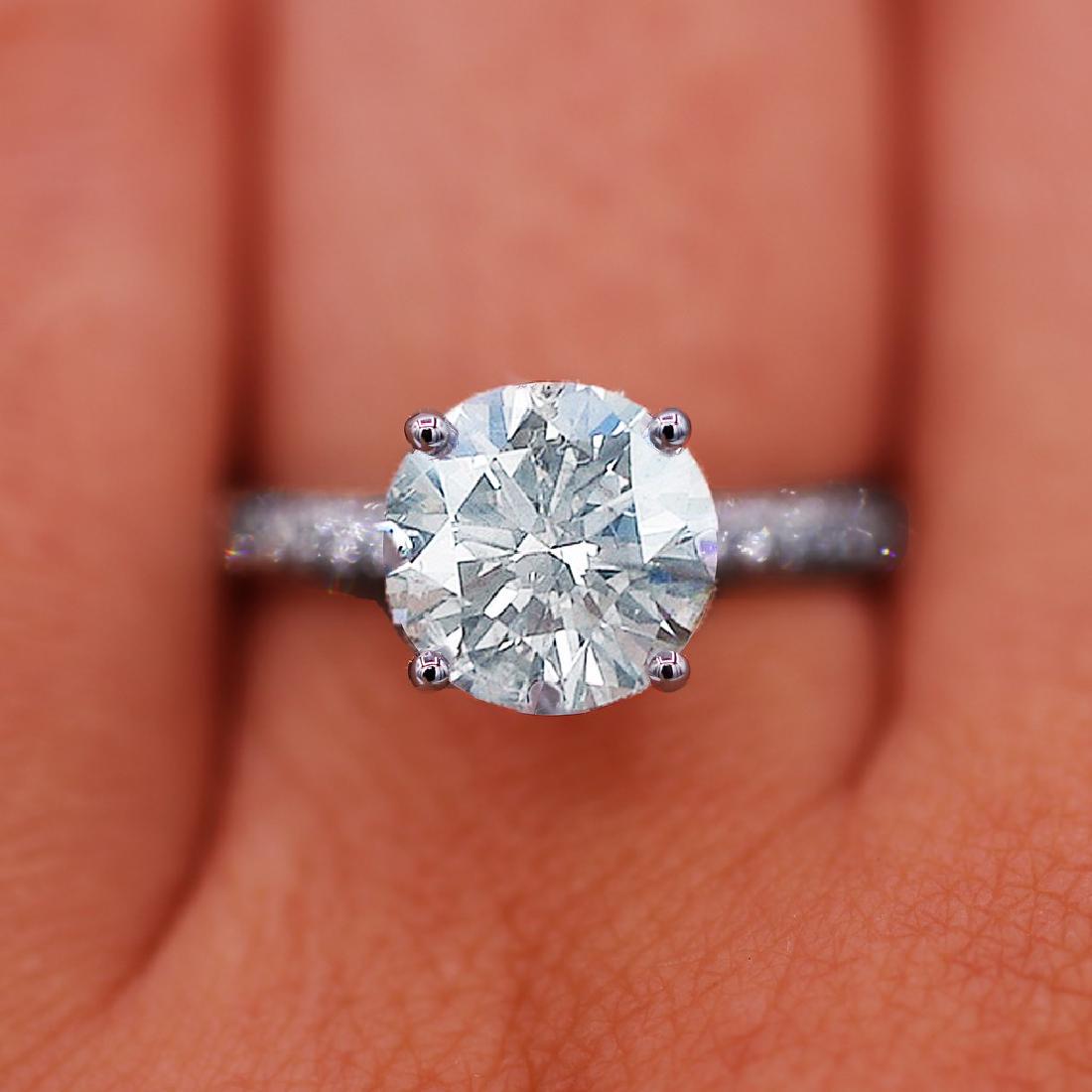 3.57 Carats Diamond Engagement Ring (1 of 7)