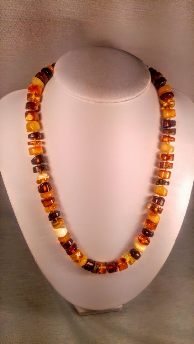 100% genuine Mix colour Baltic amber necklace (1 of 10)