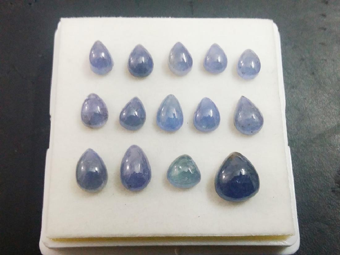 Natural Pear Tanzanite Gemstone Wholesale Lot: Reserve Reduced! Title: Natural Pear Tanzanite Gemstone Wholesale Lot Gemstones: Tanzanite Carat Weights: 39.5 Size/Dimensions: Mix Size No. of Pcs. 15 Reserve: $30.00 Jasper52 negotiates the lowest r