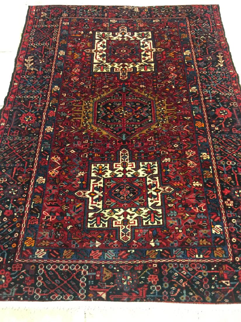 Semi Antique Persian Heriz Rug 6.8x4.9 (1 of 7)