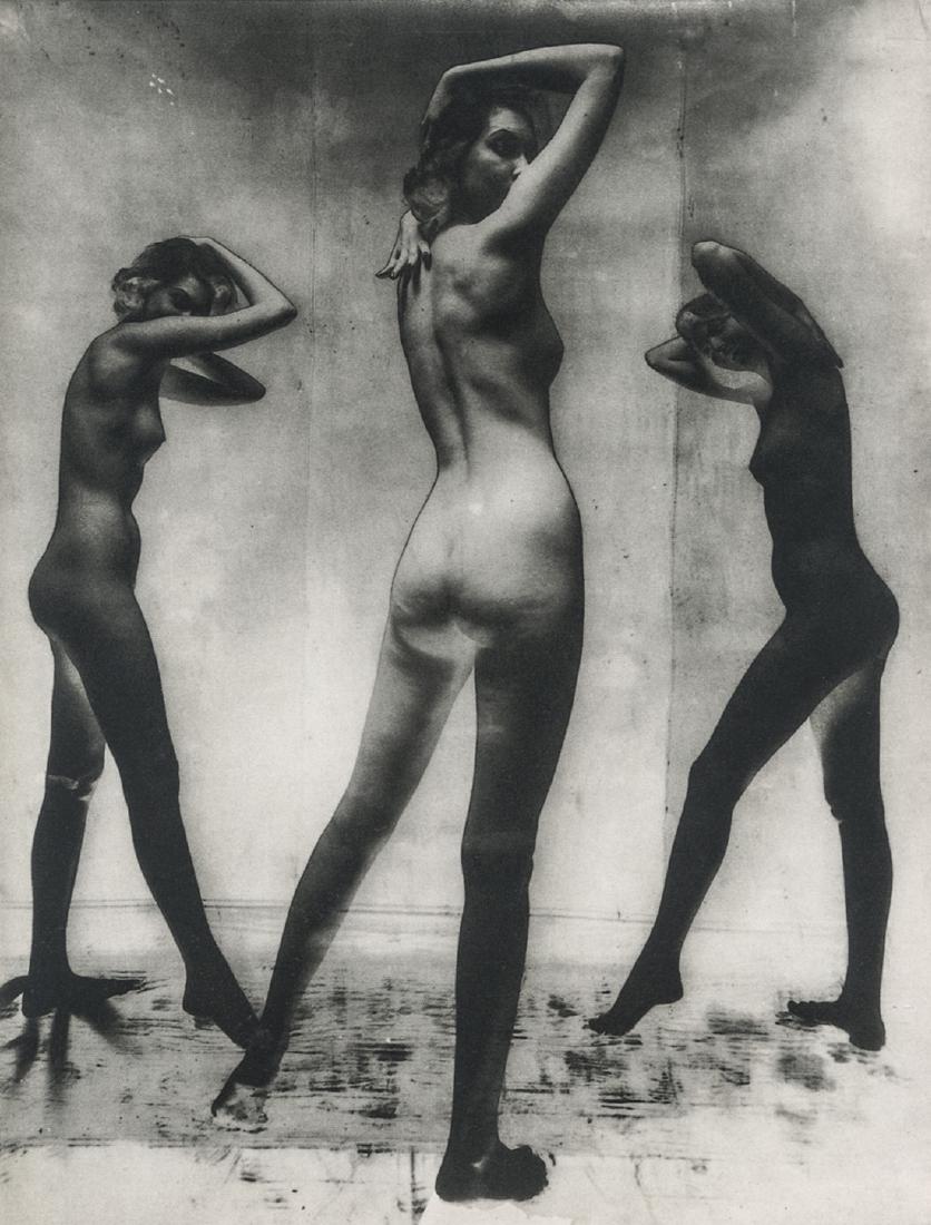 ERWIN BLUMENFELD - Untitled, 1952: Artist: Blumenfeld, Erwin Title: Untitled, 1952 Medium: Photo Litho, 1994, Singapore Dimensions: 4.8x6.3" Heat Wax Mounted on 8.5x11" Conservation Board Erwin Blumenfeld was a German photographer and