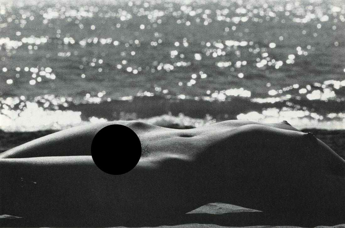LUCIEN CLERGUE - Nude Torso: Artist: Clergue, Lucien Title: Nude Torso Medium: Photo Litho, 1984, England Dimensions: 5.9x3.9" Heat Wax Mounted on 8.5x11" Conservation Board Lucien Clergue (1934 Â– 2014) was a French photograp