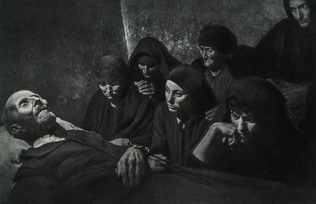 W. EUGENE SMITH - Spain, 1951: Artist: Smith, W. Eugene Title: Spain, 1951 Medium: Sheet Fed Gravure, 1972, France Dimensions: 7.4x4.75" Heat Wax Mounted on 8.5x11" Conservation Board W. Eugene Smith (1918-1978) was an American pho