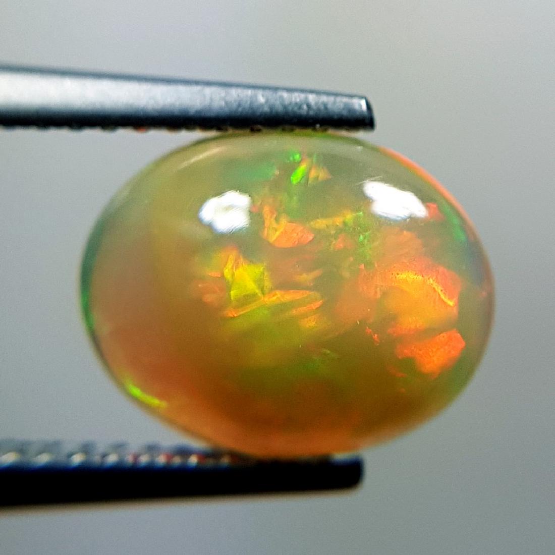 2.01 ct Awesome Fire Oval Cabochon Natural Opal (1 of 8)