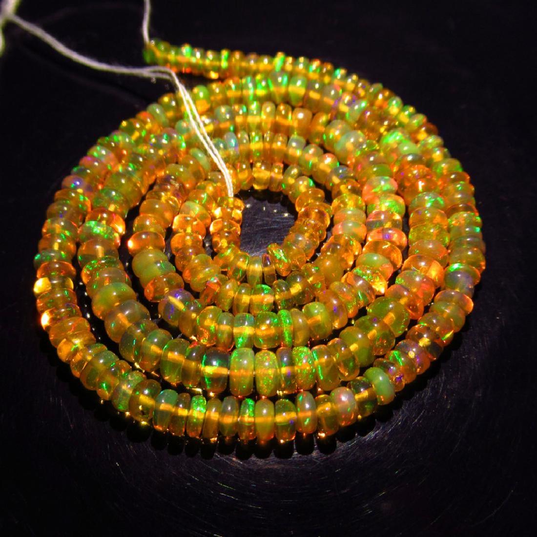 29.44 Ct Genuine 253 Drilled loose Opal Beads (1 of 3)