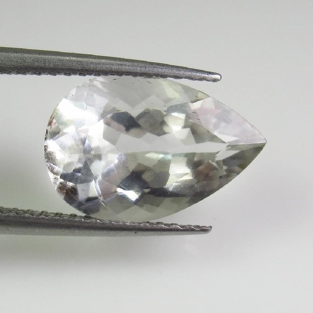 3.52 Ct Genuine Rock Crystal 13X8..5 mm Oval Cut (1 of 2)