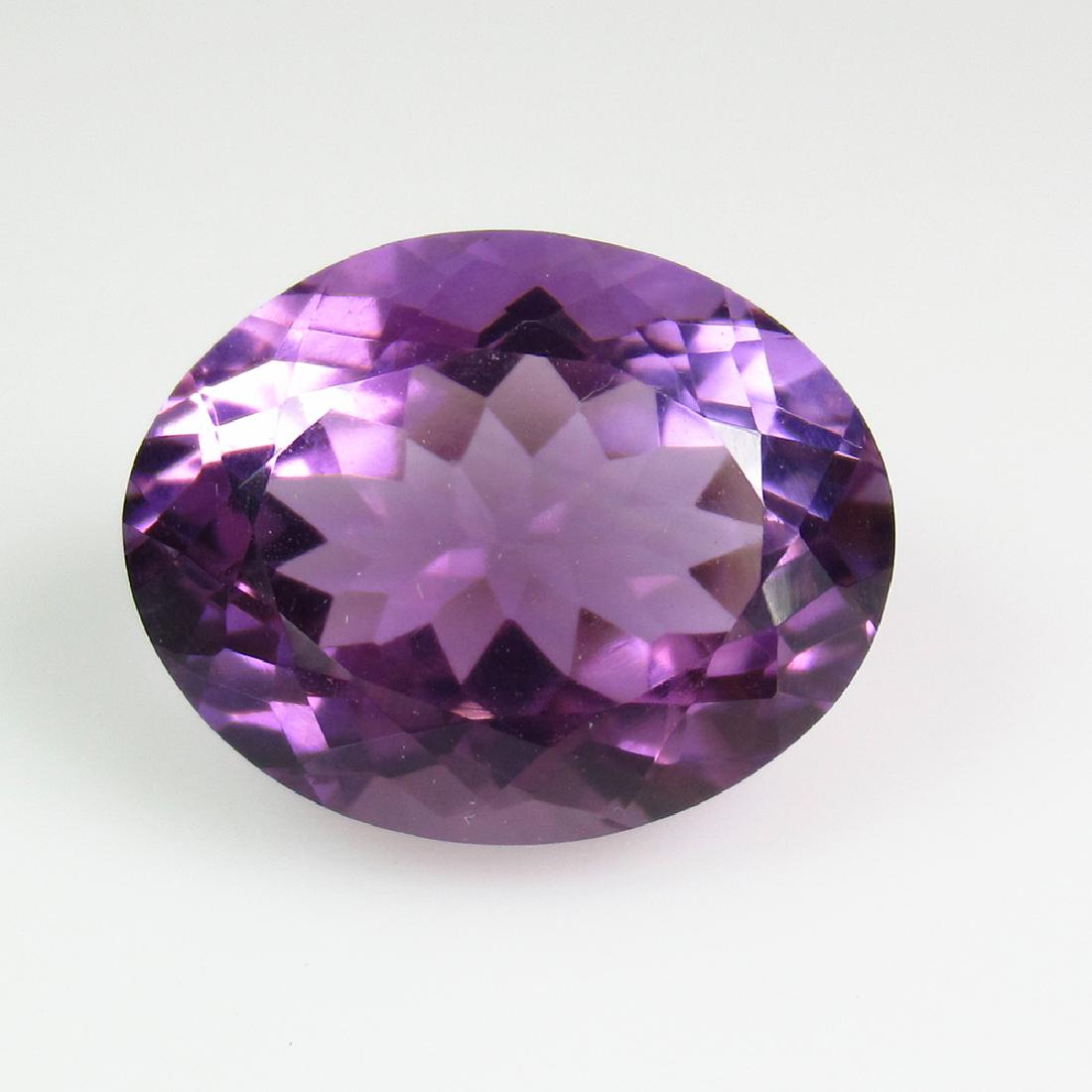 9.16 Ct Genuine Purple Amethyst Oval Cut (1 of 2)