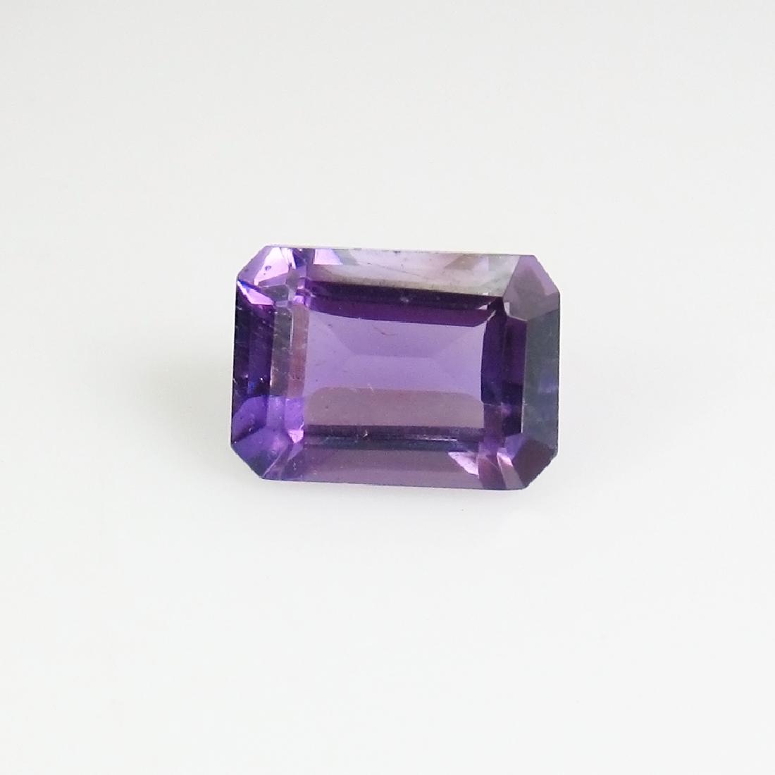 1.20 Ctw Natural Purple Amethyst Emerald Cut (1 of 2)