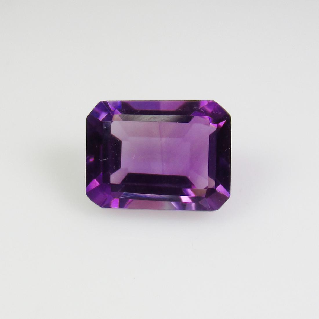 2.30 Ctw Natural Purple Amethyst 9X7 mm Emerald Cut (1 of 2)