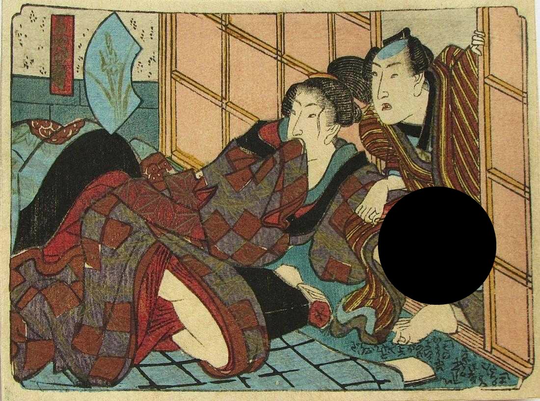 Utagawa school Woodblock Shunga (1 of 2)