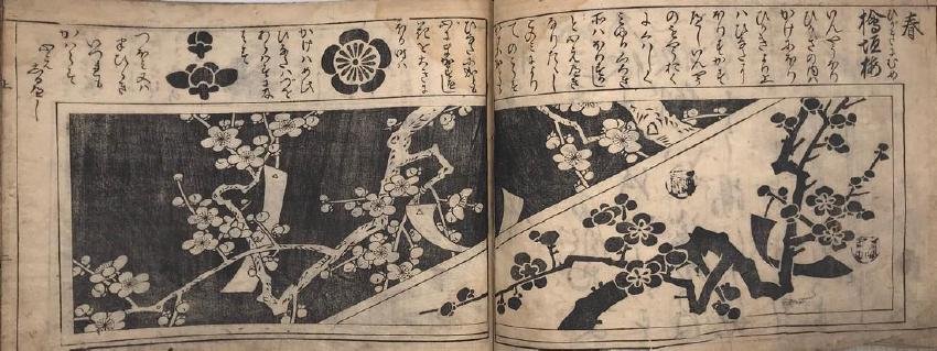 Ooka Djuntsin. Japanese woodblock printed book: Title: Ooka Djuntsin. Japanese woodblock printed book (symblos); 14 illustrations Origin: Japan Date: Edo period Materials: Dimensions: 187 x 260 mm Reserve: $10.00 Shipping: Domestic: Flat-rate of $1