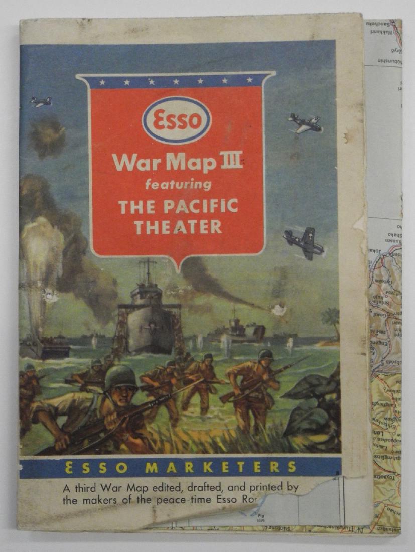 Esso War Map III Featuring the Pacific Theater. ... (1 of 3)