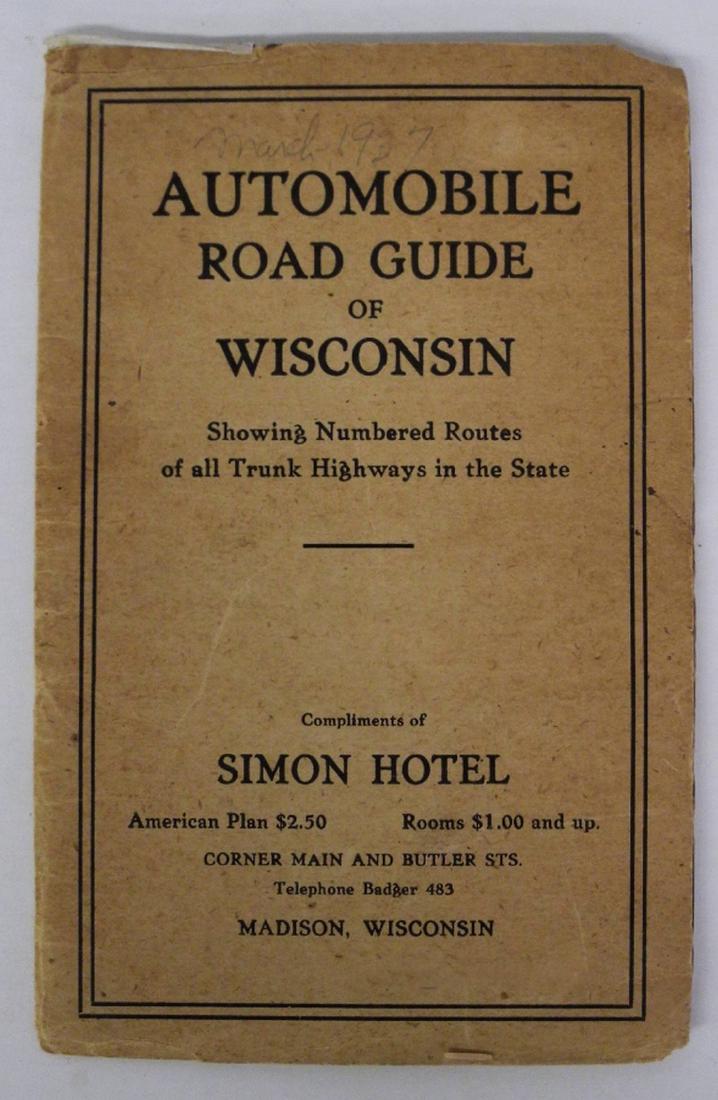 Automobile Road Map of Wisconsin (1 of 4)