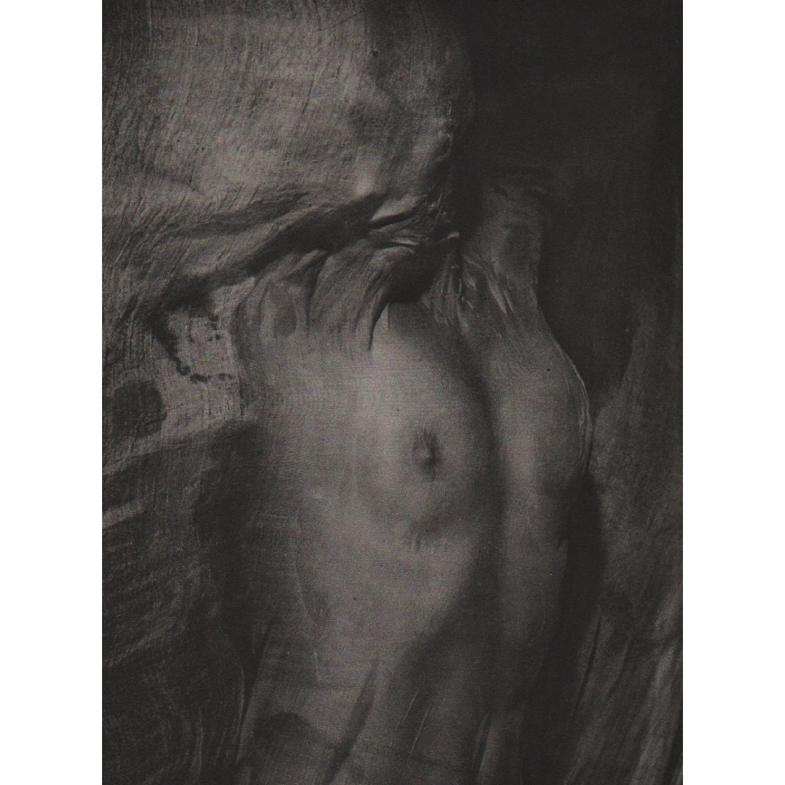 ERWIN BLUMENFELD - Nude behind Wet Veil: Artist: ERWIN BLUMENFELD Print Title: Nude behind Wet Veil, Paris 1937 Limited Edition folio 592/1000 Medium: Sheet-fed Gravure Printing Date: 1980's Printed in Italy Image Size: 8.5 x 11.5 inches Erw