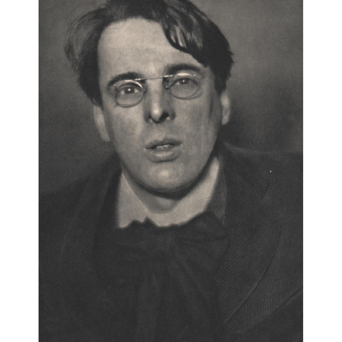 ALVIN LANGDON COBURN - William Butler Yeats, 1908: Artist: ALVIN LANGDON COBURN Print Title: William Butler Yeats, 1908 William Butler Yeats (1865-1939) was an Irish poet and one of the foremost figures of 20th-century literature. Medium: Sheet-fed Gr