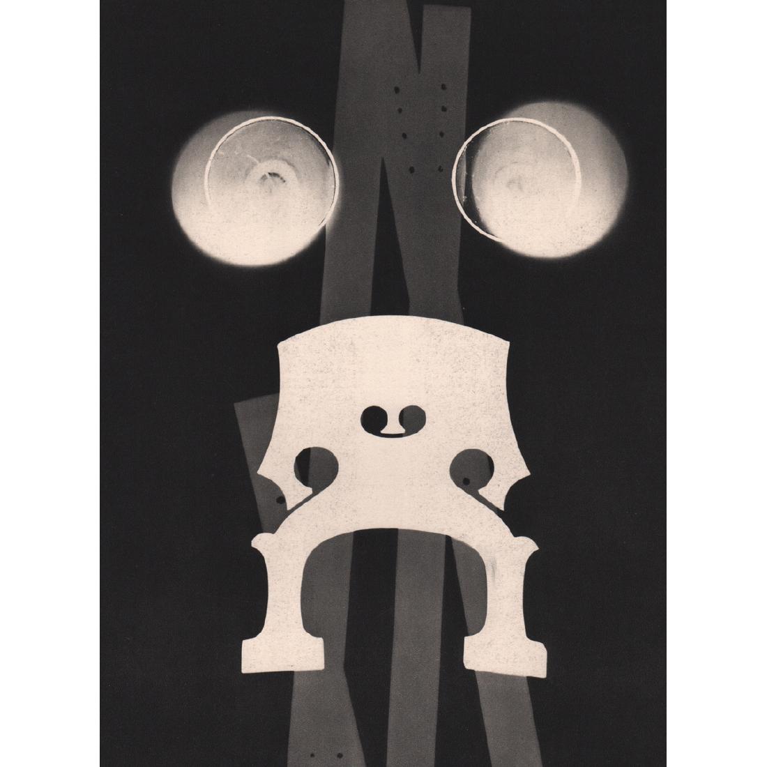 MAN RAY - Rayograph: Artist: MAN RAY Print Title: Rayograph Medium: Sheet-fed Gravure Printing Date: 1930's Printed in France Image size approx: 7.75 x 10.5 inches Man Ray, original name Emmanuel Radnitzky, was born on Au
